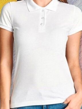 VINTAGE POLO JEANS RALPH LAUREN POLO CAPSLEEVES SIZE XL WHITE FLAG EMBLEM